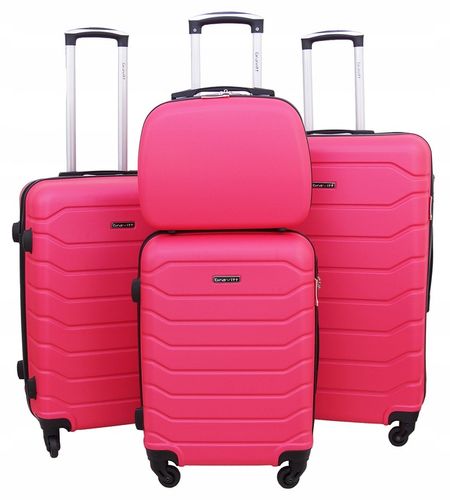 ZESTAW WALIZEK 4w1 WALIZKA PODRÓŻNA NA KÓŁKACH GRAVITT 931 na Arena.pl