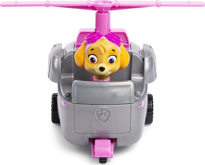 PSI PATROL FIGURKA SKYE POJAZD HELIKOPTER DLA DZIECKA PREZENT ZESTAW zdjęcie 5