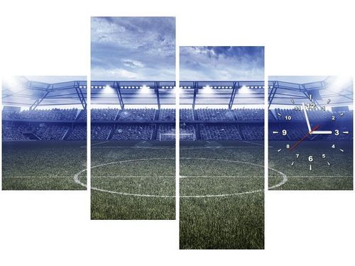 120CM 80CM ZEGAR 4 ELEM BOISKO OBRAZ ŚCIENNY na Arena.pl