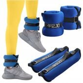 OBCIĄŻNIKI NA NADGARSTKI RĘCE I KOSTKI OBCIĄŻENIE CIĘŻARKI ĆWICZENIA 2x3kg