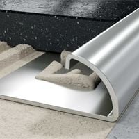 Profil C krawędziowy 10 mm długość 250 cm, stal nierdzewna, surowy