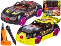 Sportowy Samochód do rozkręcania i skręcania 2w1 TUNING + Wkrętarka