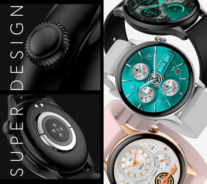 smartwatch rubicon rncf10 black smarub237 zdjęcie 5