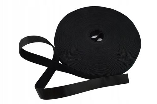 Taśma opaska rzep rzepowa organizer kabli 20mm 25m na Arena.pl