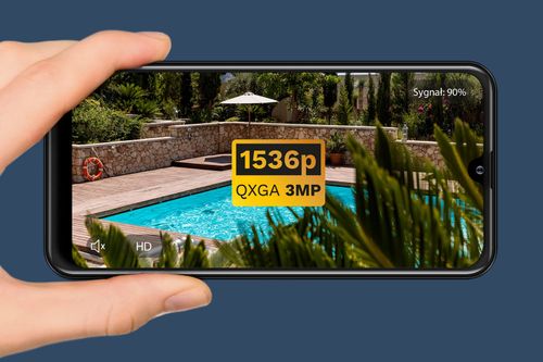 Kamera Wi-Fi IP Connect C50 Tuya KM2209 mikrofon głośnik na Arena.pl