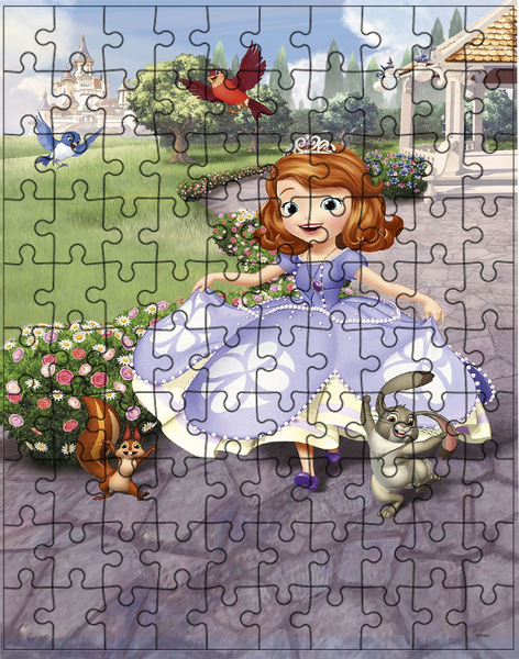 Puzzle tradycyjne Jej Wysokość Zosia zdjęcie 1