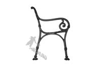 ŻELIWNA NOGA ŁAWKI NR 28 ŁAWKA DO PARKU OGRODU RETRO