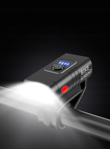 LAMPKA ROWEROWA PRZEDNIA I TYLNA LED MOCNA AKUMULATOROWA DO ROWERU ZESTAW na Arena.pl
