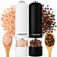 2x ELEKTRYCZNY MŁYNEK ROZDRABNIACZ DO MIELENIA PIEPRZU SOLI PRZYPRAW