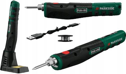 STACJA LUTOWNICZA PARKSIDE PLKA 4 C3 AKUMULATOROWA + AKCESORIA na Arena.pl