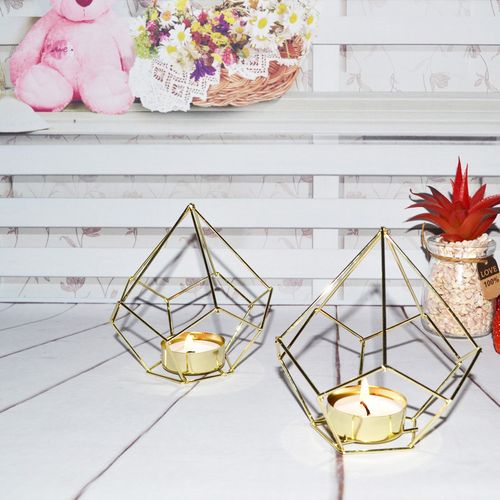 ŚWIECZNIK  - Modern Design - METAL na Arena.pl