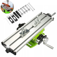 STÓŁ KRZYŻOWY ROBOCZY DO FREZARKI ALUMINIOWY PRECYZYJNY WIERTNICZY 200X50MM