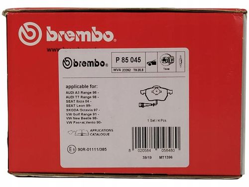 KLOCKI HAM AUDI A3 BREMBO na Arena.pl