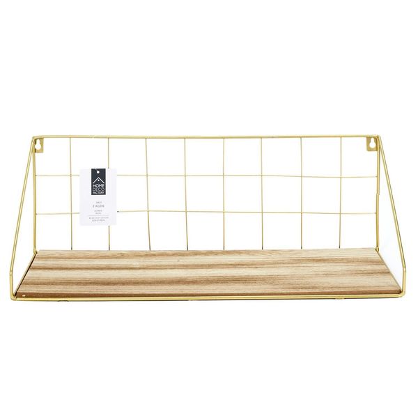 Półka Canard złota naturalna zdjęcie 4