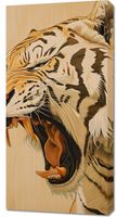 Obraz 50x100cm Majestatyczny Ryk Tygrysa