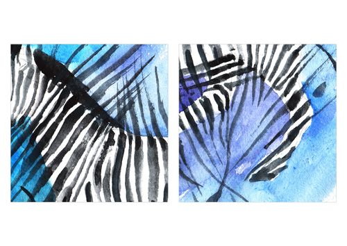 Zegar Ścienny - Zebra Rysunek - 40X40 Cm - C3Ar40X40-2986 na Arena.pl