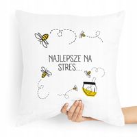 Poduszka Zabawny Prezent Najlepsze Na Stres Z Nadrukiem Ze Zdjęciem