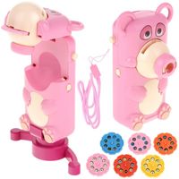 Projektor Miś do Rysowania Rzutnik - różowy