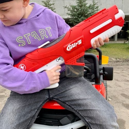 ELEKTRYCZNY DUŻY PISTOLET NA WODĘ MIOTACZ AUTOMATYCZNY WYRZUTNIA WODNA na Arena.pl