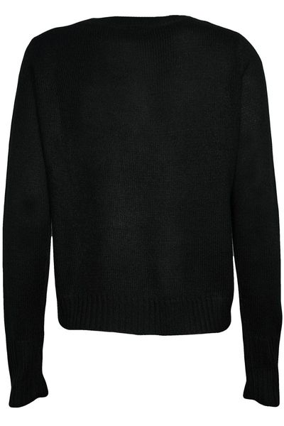 H&M Czarny Lekki Sweter - 36 / S zdjęcie 2