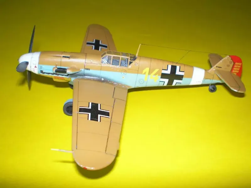 BF-109F-4/trop Marseille, C-40, 1:72 zdjęcie 6