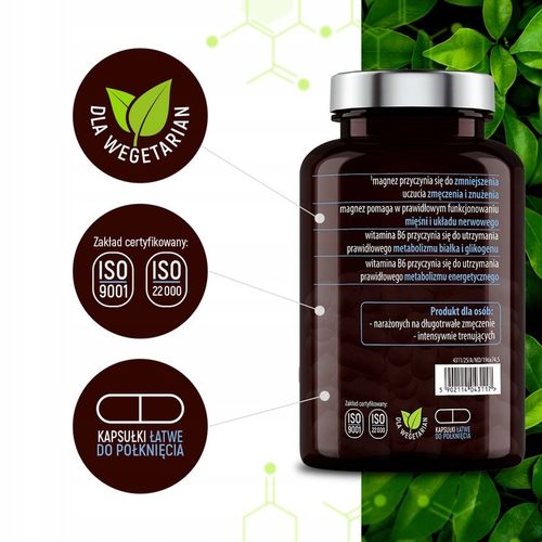 MAGNEZ NA SKURCZE ZMECZENIE STRES SEN 100% RWS COMPLEX 4 FORMY + WIT B6 na Arena.pl