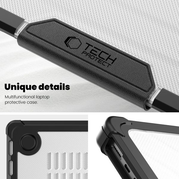 tech-protect smartshell pro macbook pro 14 m1 / m2 / m3 / m4 / m5 zdjęcie 8