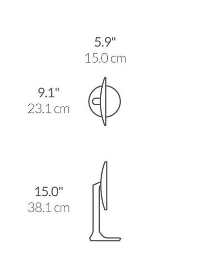 Lustro sensorowe 20 cm simplehuman na Arena.pl