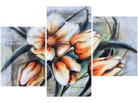 OBRAZ NIESAMOWITE PASTELOWE KWIATY