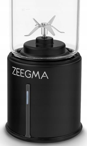 Blender Przenośny Bezprzewodowy DUŻY 465ml 300W ZEEGMA Go Plus CZARNY na Arena.pl