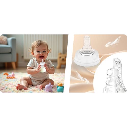 Zestaw butelek PP do mleka 2 szt. Nukido na Arena.pl