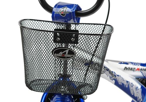 Rower 16 MEXLLER BMX sreb/nieb. + koszyk na Arena.pl