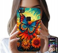 ETUI DO HUAWEI P9 LITE 2016 - MOTYLE MOTYLKI KWIATKI RÓŻE OBUDOWA