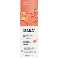 Ujędrniający krem na noc retinal Isana