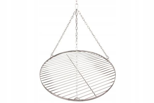 GRILL OGRODOWY TRÓJNÓG KUTY + RUSZT 60 CM WISZĄCY na Arena.pl