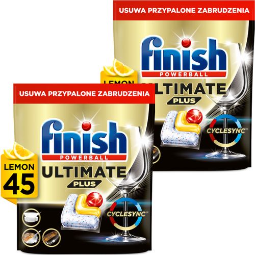 finish kapsułki ultimate plus 45 lemon - 2 szt. na Arena.pl