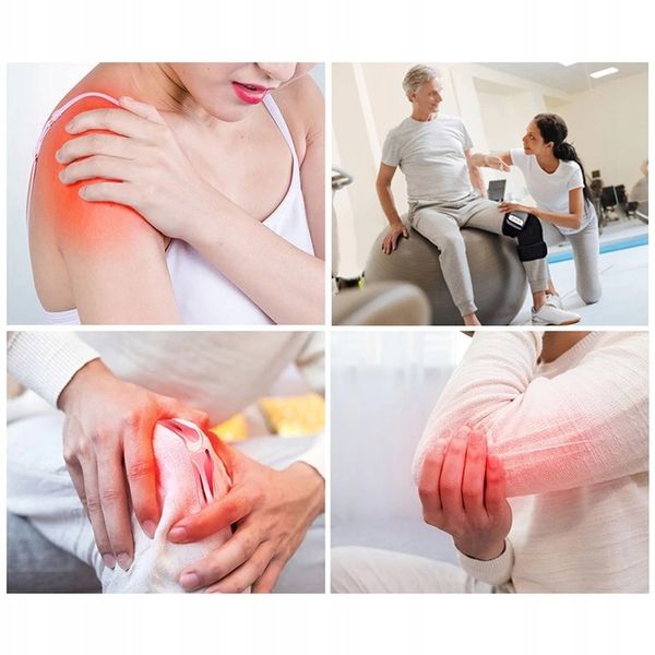 MASAŻER STABILIZATOR KOLANA ŁOKCIA BARKU ORTEZA GRZEJĄCA BEZPRZEWODOWY zdjęcie 6