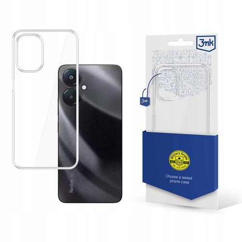 Silikonowe etui na Redmi 13C 5G - 3mk Clear Case na Arena.pl
