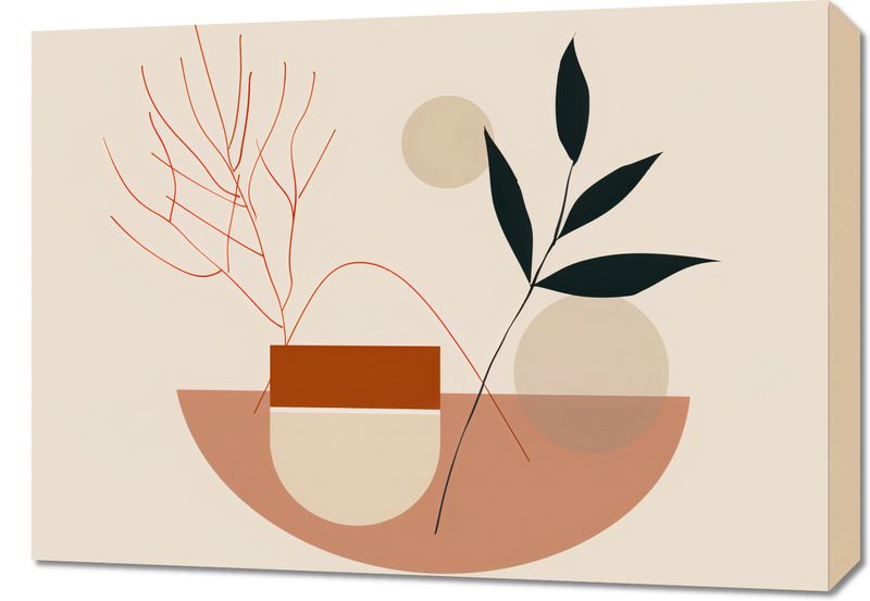 Obraz 70x50cm Botaniczna Przymiarka zdjęcie 1