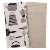 Ręczniki Ścierki Kuchenne 100% Bawełna 40x60cm MORAJ 2-PAK ZESTAW