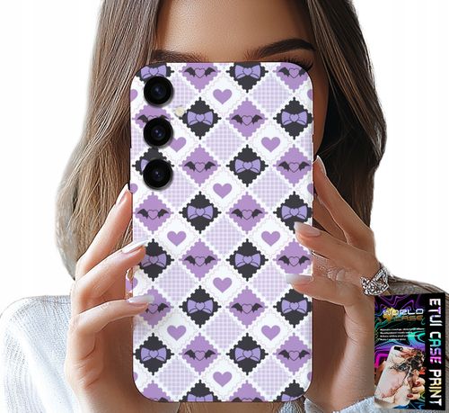 ETUI DO SAMSUNG GALAXY S24 PLUS - MODNE SERCA KOKARDKI KOKARDA + SZKŁO na Arena.pl