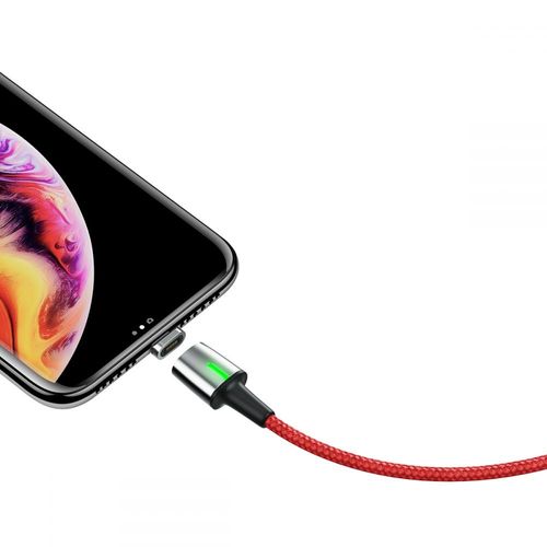 BASEUS LIGHTNING MAGNETIC CABLE 200CM RED na Arena.pl