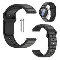 Pasek do Samsung Galaxy Watch 4 5 6 7 40/44/45/46/47mm Classic czarny 20mm