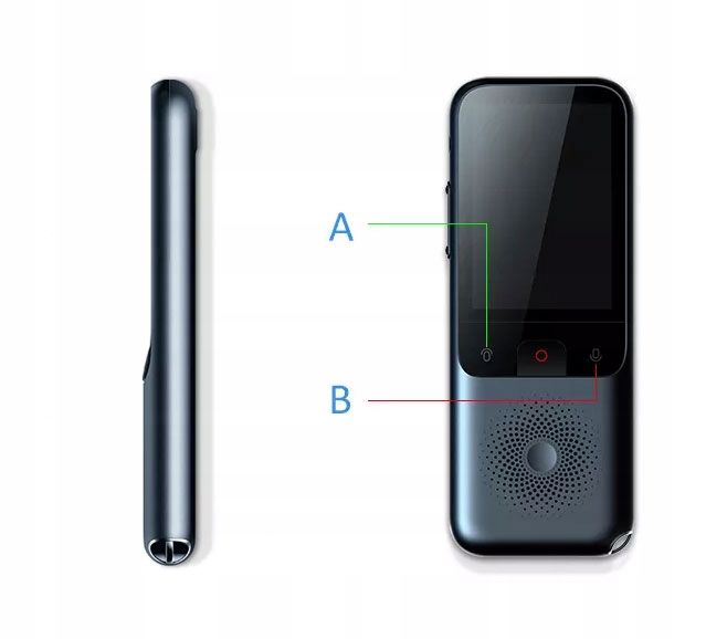 ELEKTRONICZNY TŁUMACZ MOWY MENU WIFI APARAT BLUETOOTH 70+ JĘZYKÓW zdjęcie 5