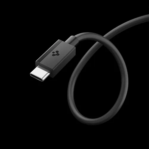 kabel spigen eb6010cc usb-c 60w 100 cm - czarny na Arena.pl