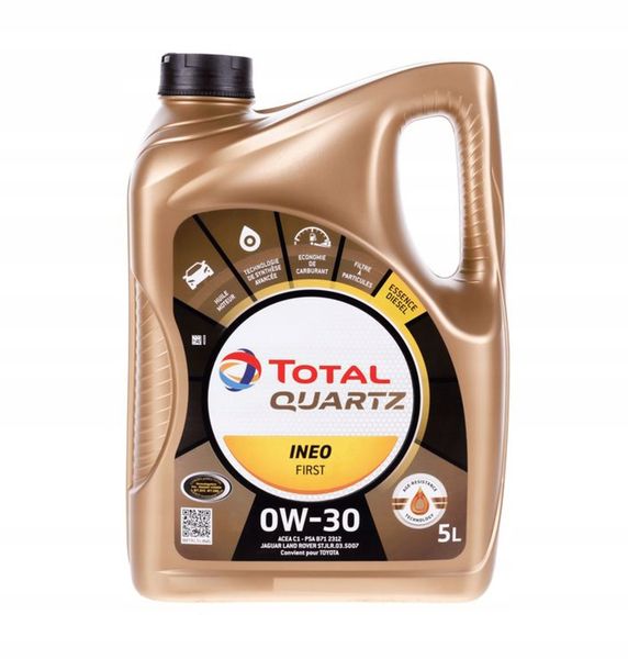 OLEJ TOTAL 0W-30 INEO FIRST 5L zdjęcie 1