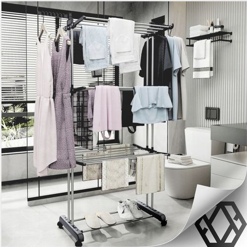 SUSZARKA NA PRANIE STOJĄCA NA UBRANIA BIELIZNE PIONOWA NA BALKON ZEWNĘTRZNA na Arena.pl