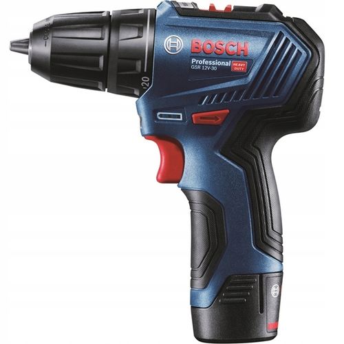 Bosch Professional GSR 12V-30 Wkrętarka 12V +3x osprzęt 06019G9001 na Arena.pl