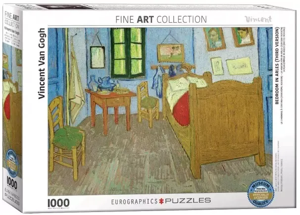 Puzzle 1000 elementów. Pokój artysty, Vincent van Gogh zdjęcie 1