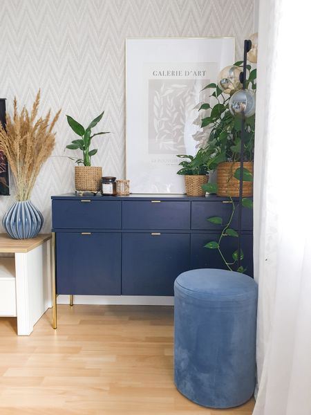 Komoda POLKA granatowa zdjęcie 1